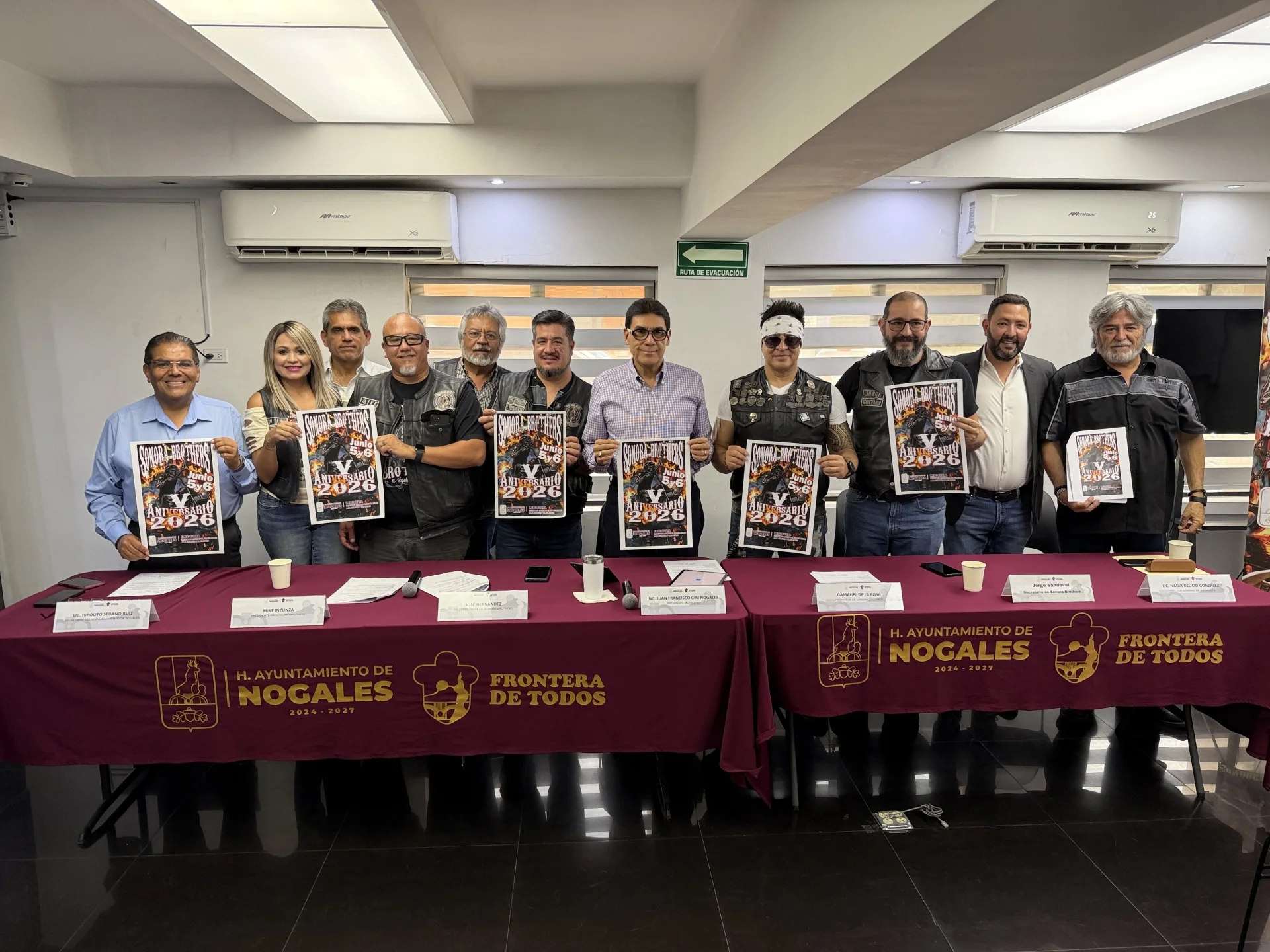 Moto, música y causa social: anuncian festival de Sonora Brothers en la calle Elías