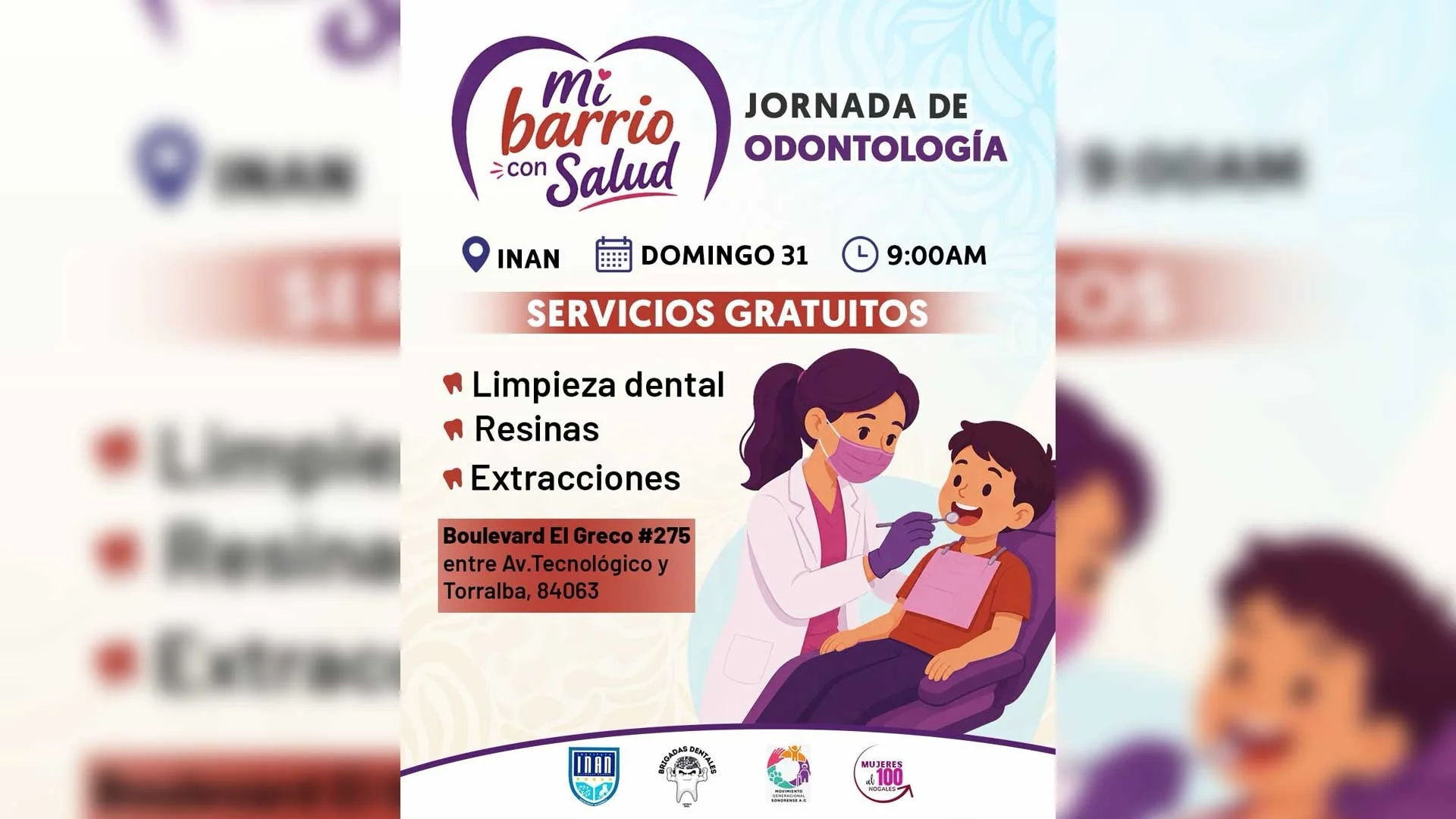 Amplían brigadas dentales del programa “Mi Barrio Con Salud” en Nogales
