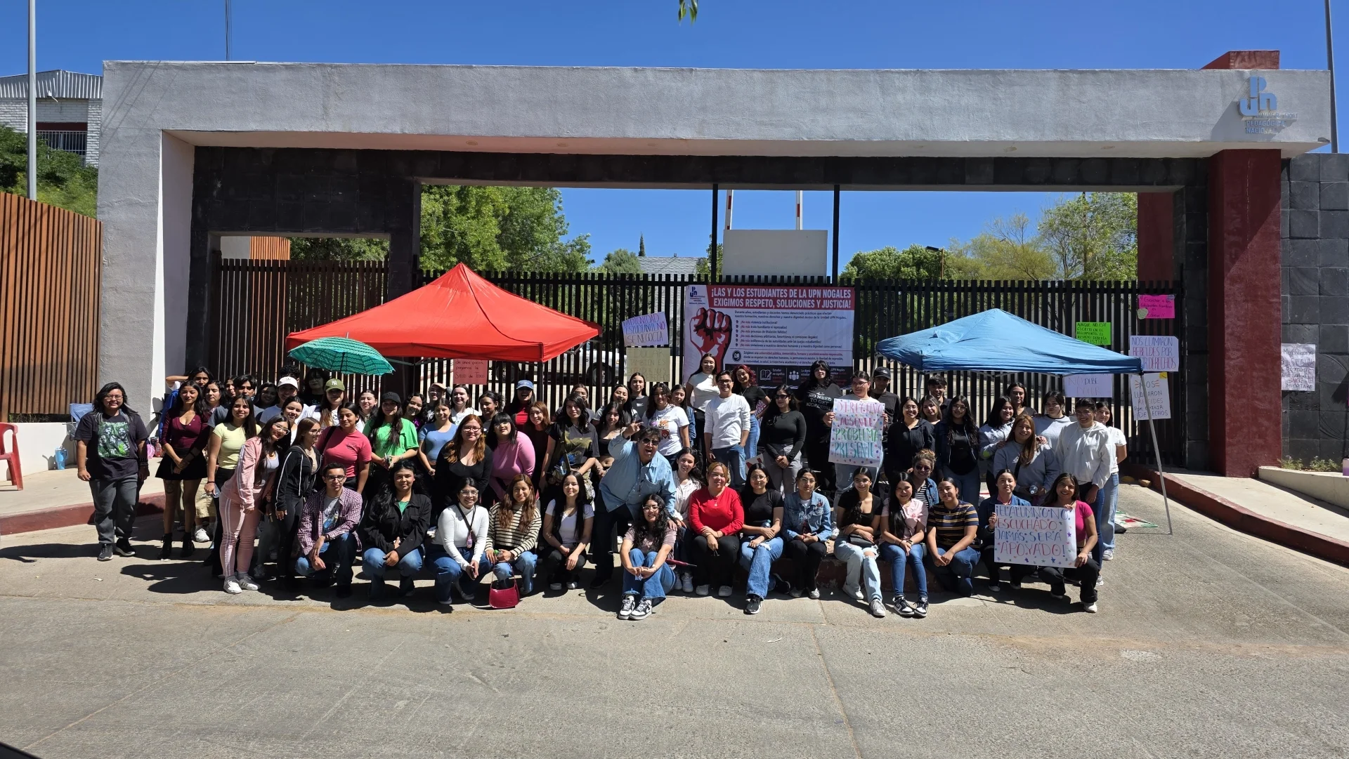 Escala conflicto en UPN Nogales; estudiantes mantienen paro indefinido
