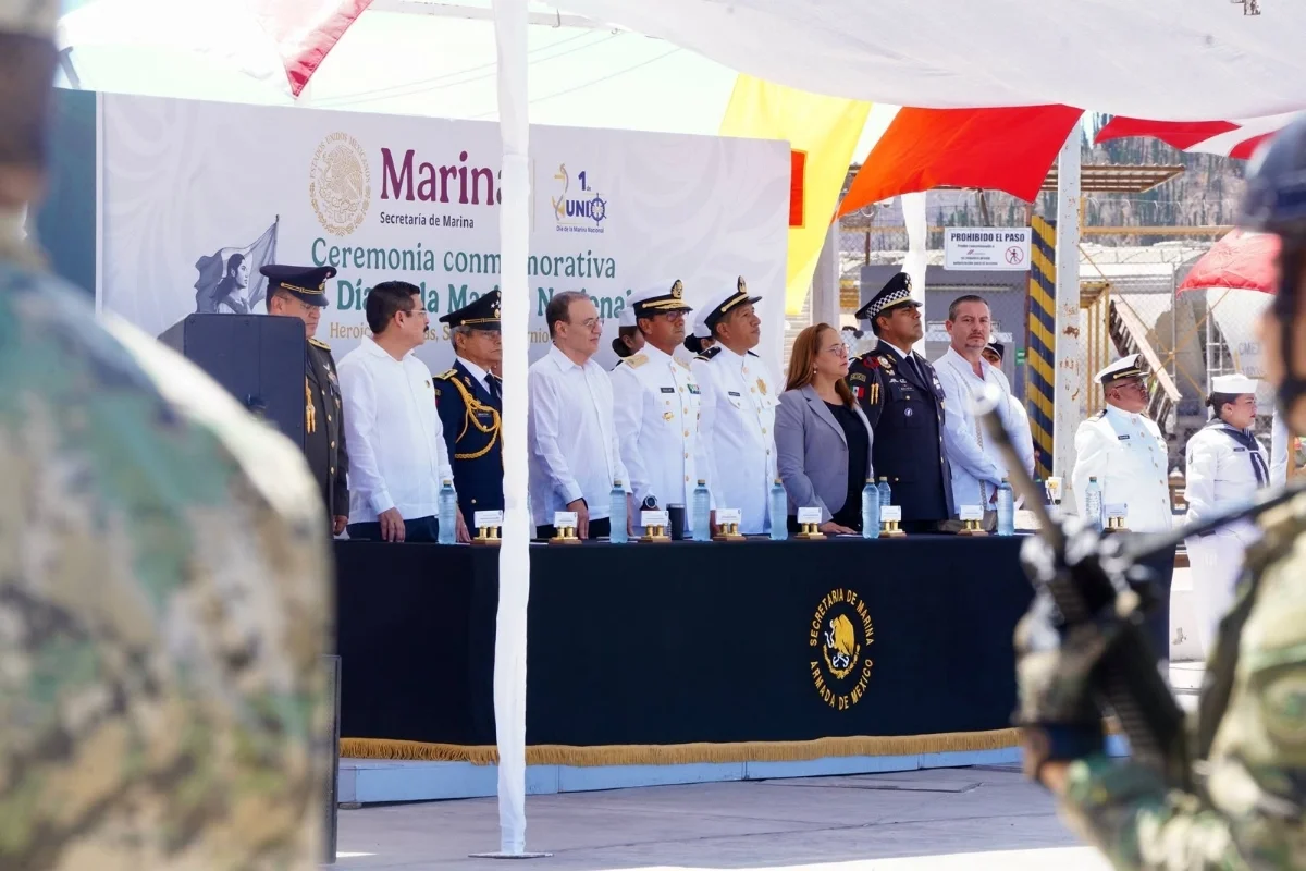 Destaca Durazo papel estratégico de la Marina en el desarrollo de Sonora