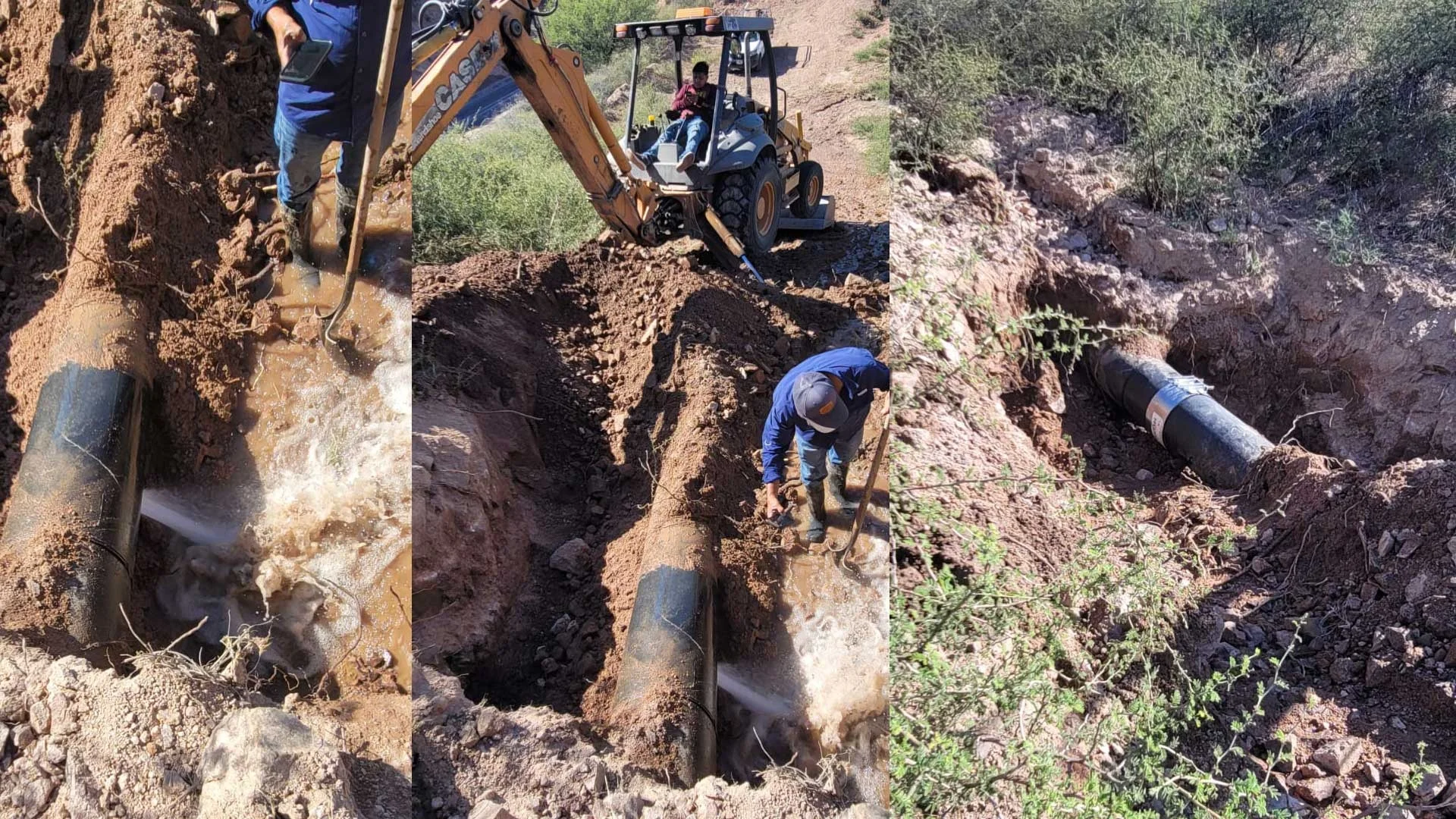 Recuperará presión sistema hidráulico tras reparación de importantes fugas en Nogales