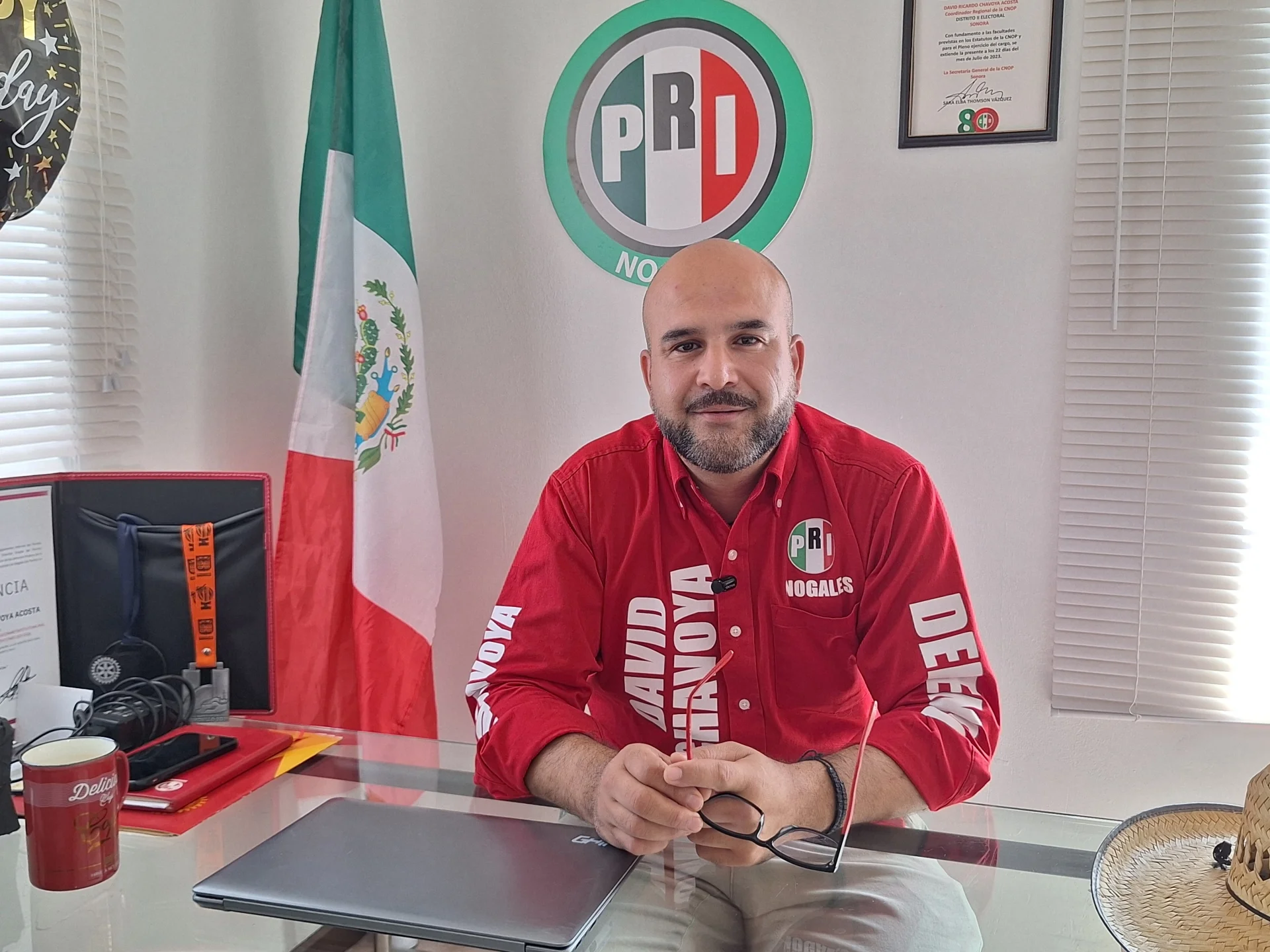 David Chavoya destaca victoria del PRI en Coahuila y llama a reconstruir la confianza ciudadana