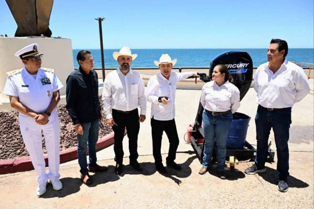 Impulsa Durazo modernización de la flota pesquera con más de 300 motores