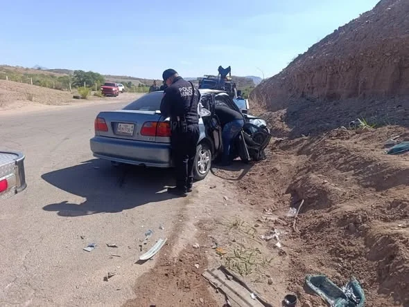 Más de 10 personas resultan lesionadas en dos accidentes registrados sobre la carretera a Mascareñas