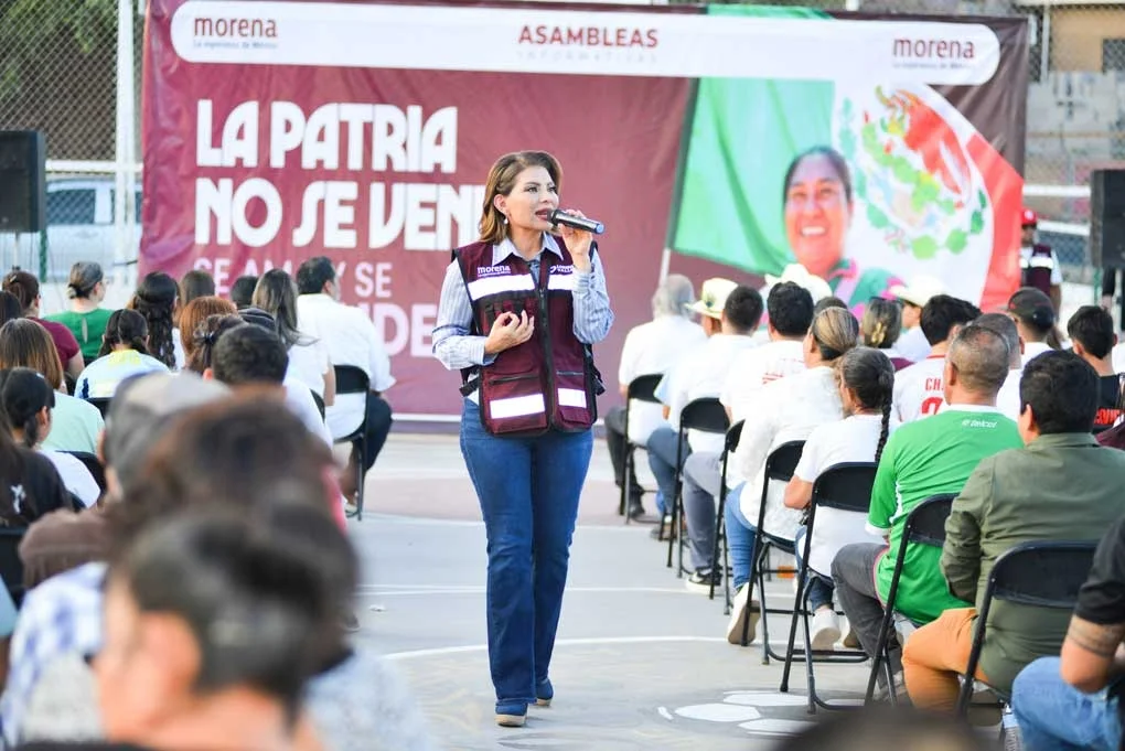 Lorenia Valles asegura que gira por Sonora fortalece la unidad de Morena