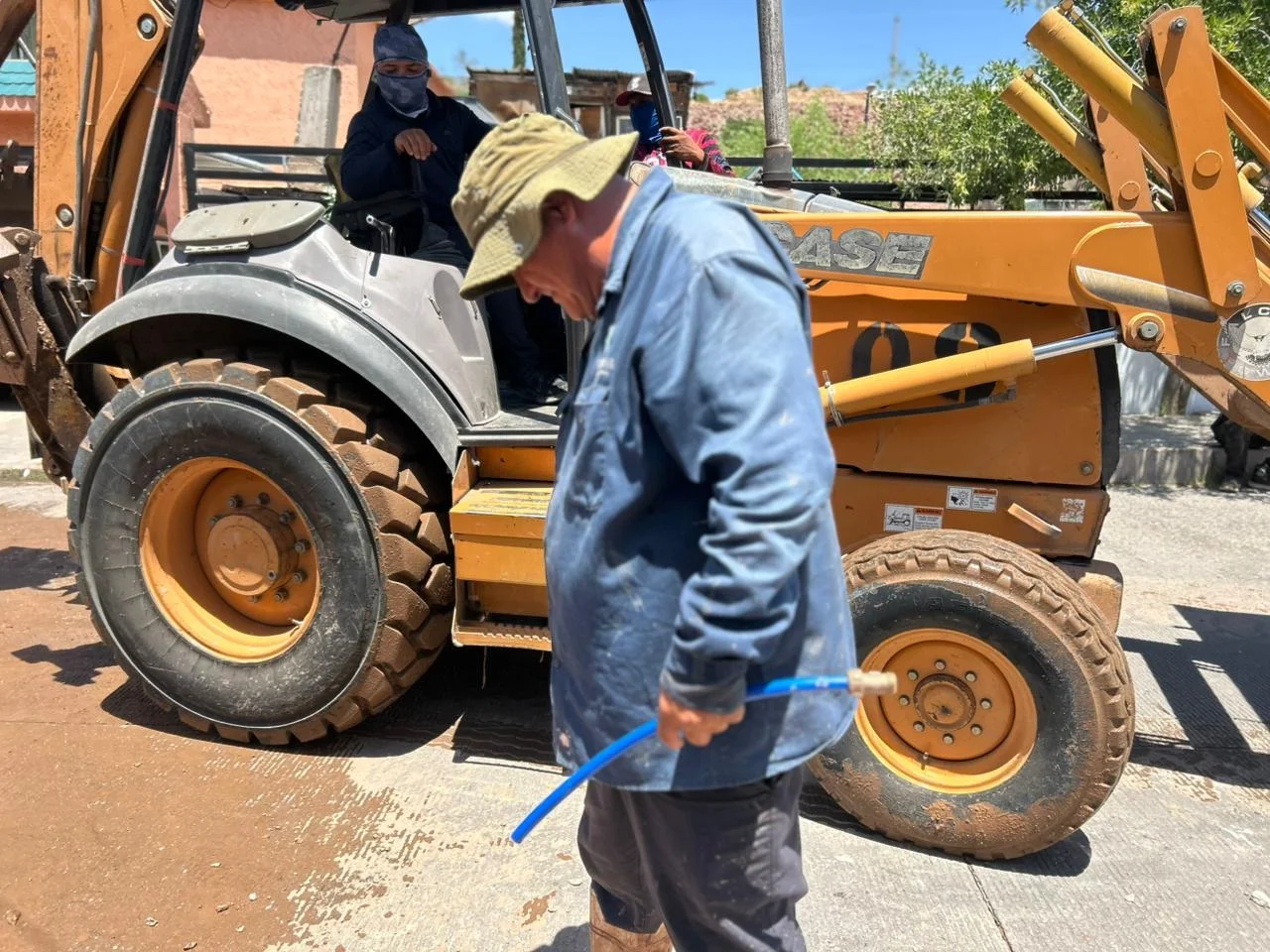 Mesa del Agua supervisa obras para mejorar suministro en Bellotas y San Sebastián