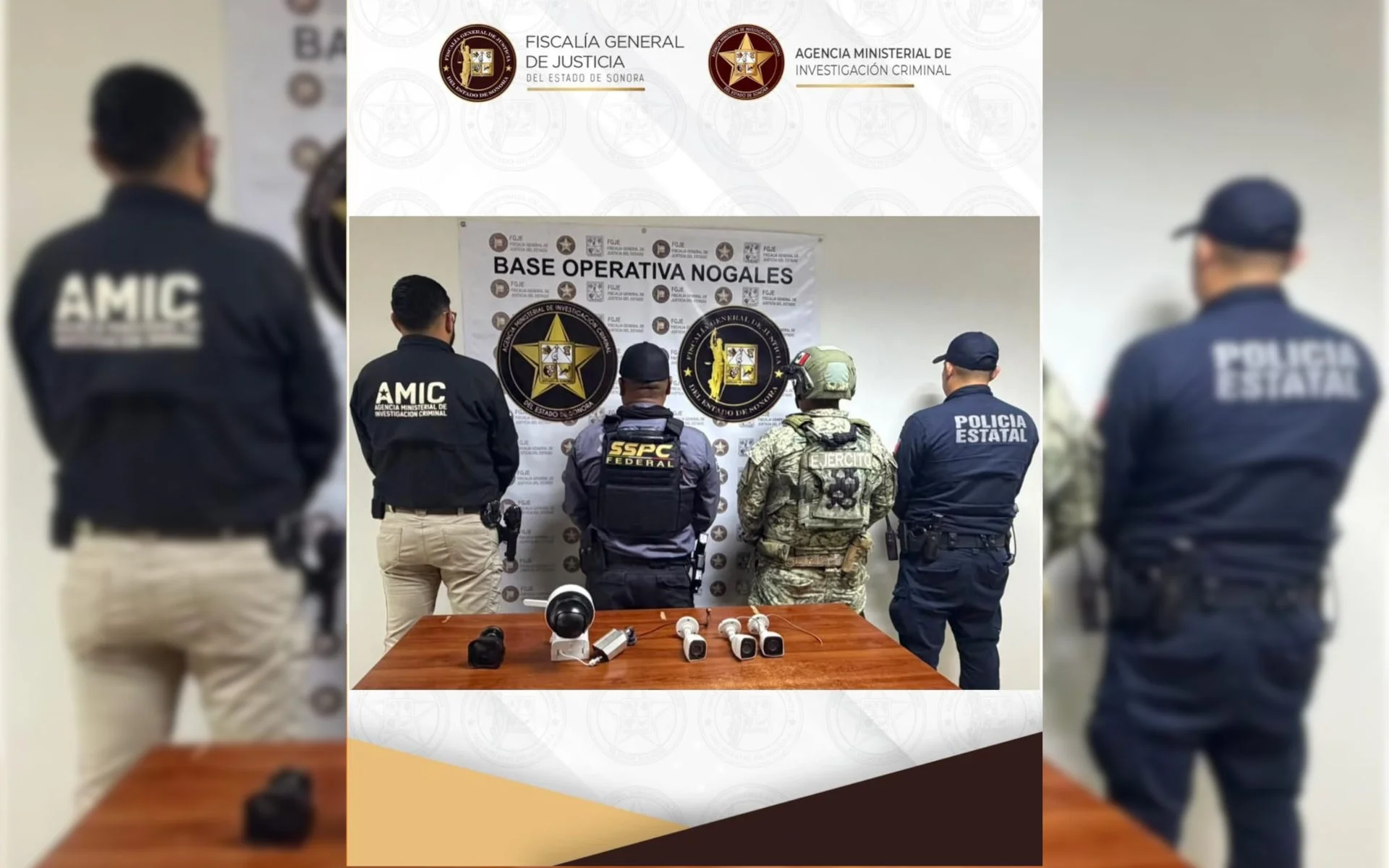 Aseguran cámaras de videovigilancia clandestinas en colonias de Nogales