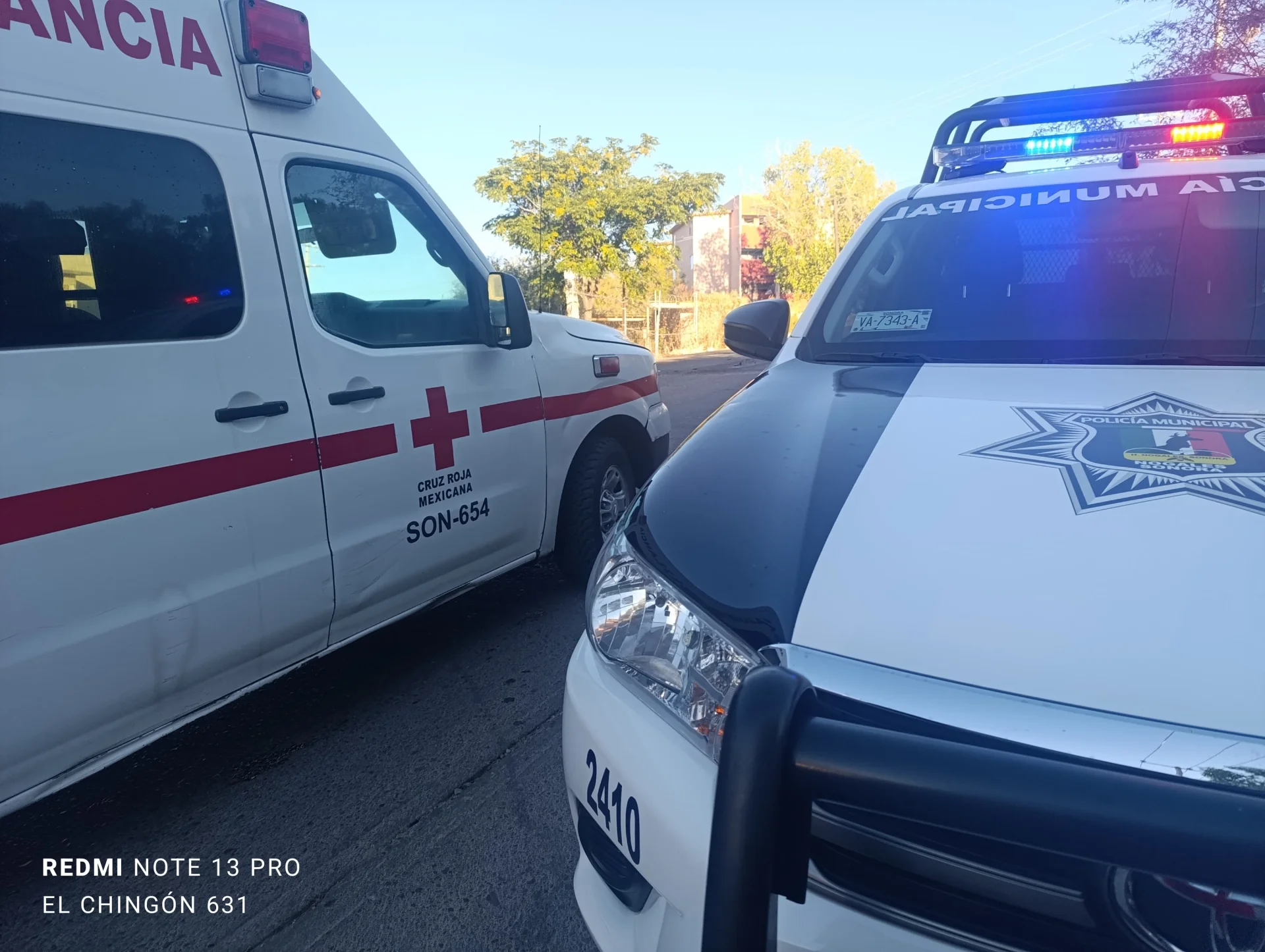 Termina hospitalizado tras ser golpeado con piedras por su vecino en Nogales