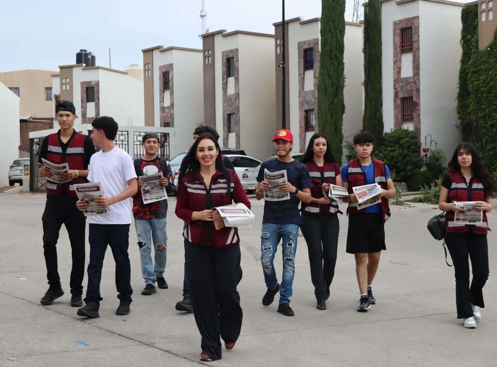 Angélica Burgos destaca el respaldo ciudadano durante recorridos con brigadas de Morena
