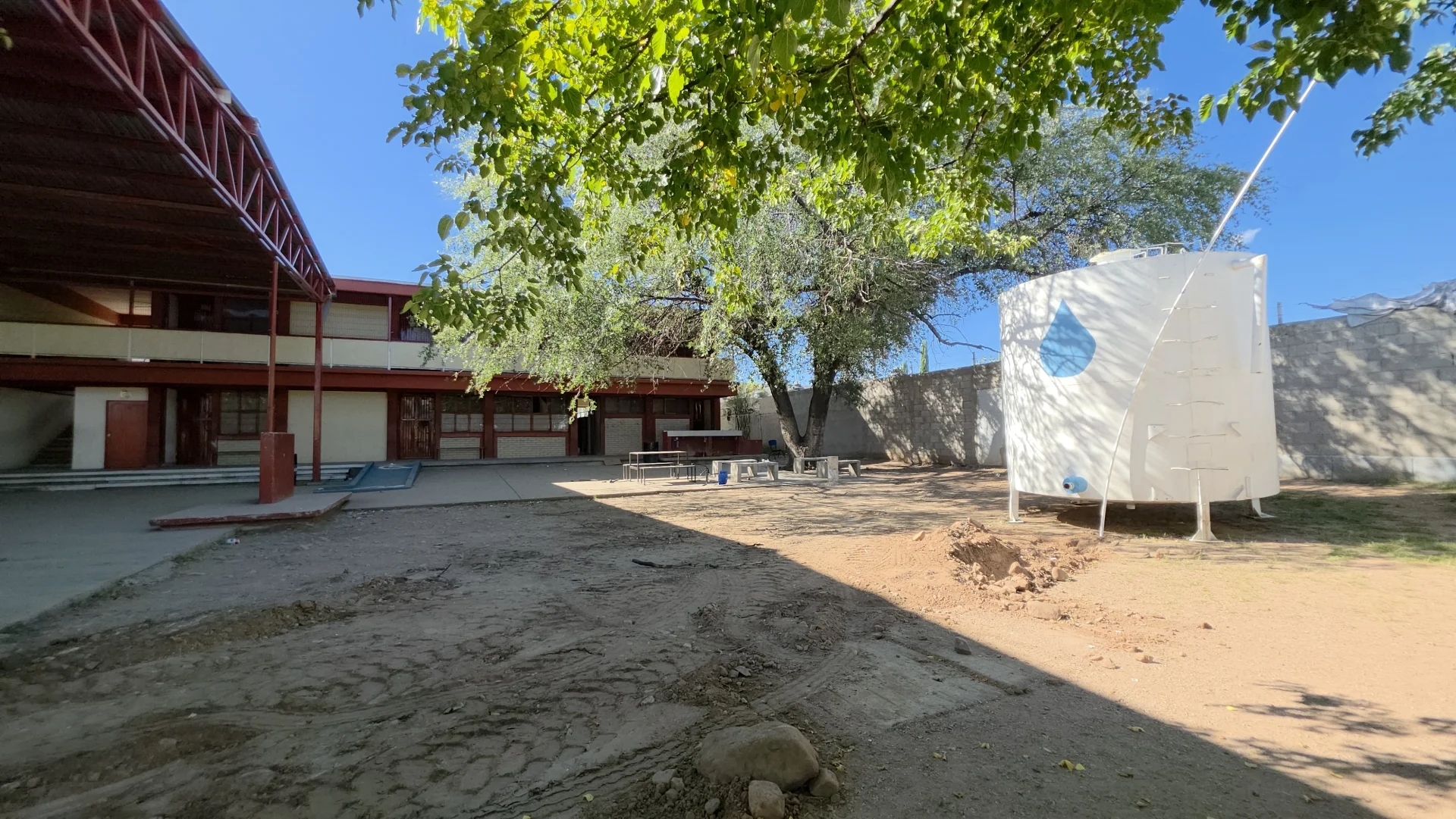 Con reserva de 35 mil litros, la Técnica 80 garantiza abasto de agua para sus alumnos