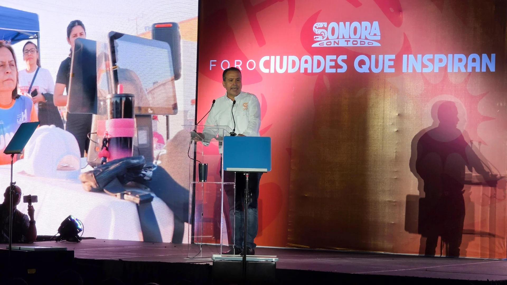 Astiazarán comparte en Nogales propuestas sobre agua, transporte y seguridad