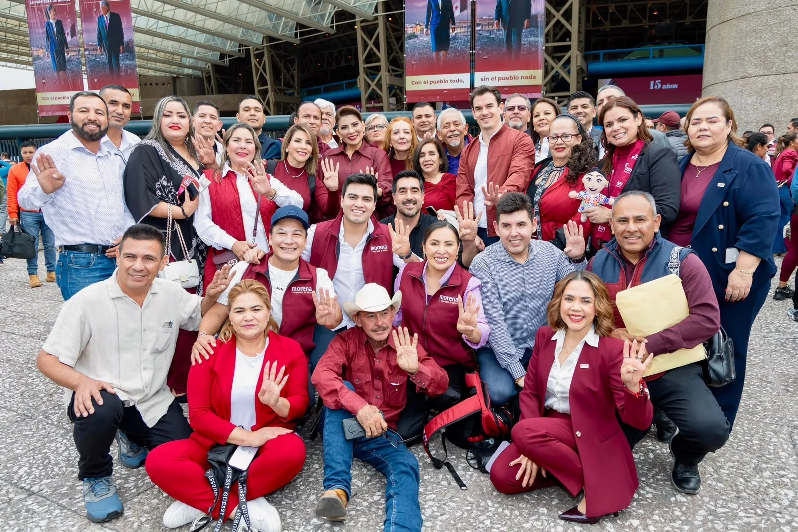 Lorenia Valles destaca legado de AMLO y Sheinbaum durante aniversario de Morena