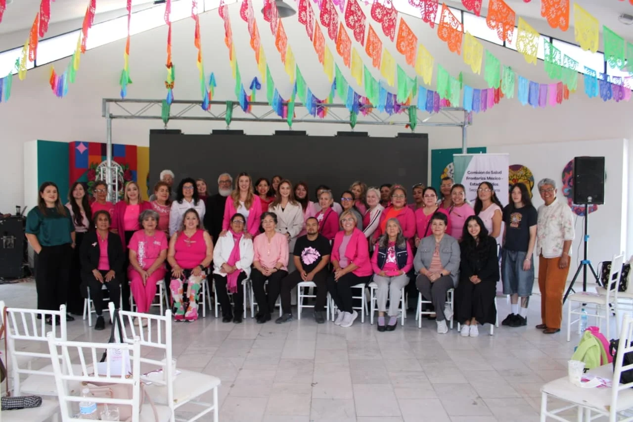 Realizan conversatorio binacional sobre cáncer de mama y apoyo emocional en Nogales