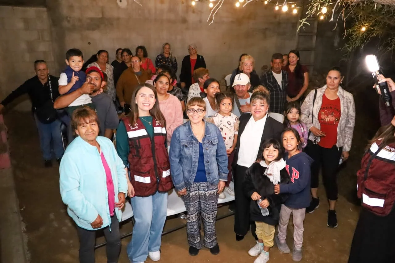 Julia Huerta promueve el diálogo ciudadano durante recorridos en colonias de Nogales