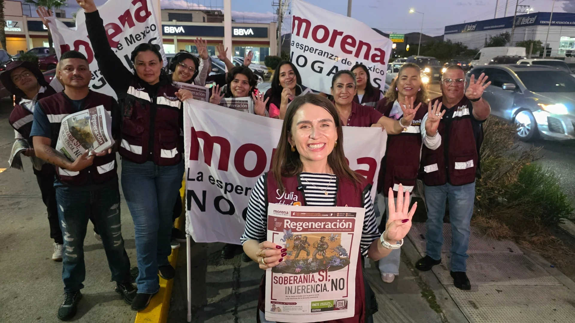 Reafirma Julia Huerta compromiso con la transformación y el bienestar de Nogales