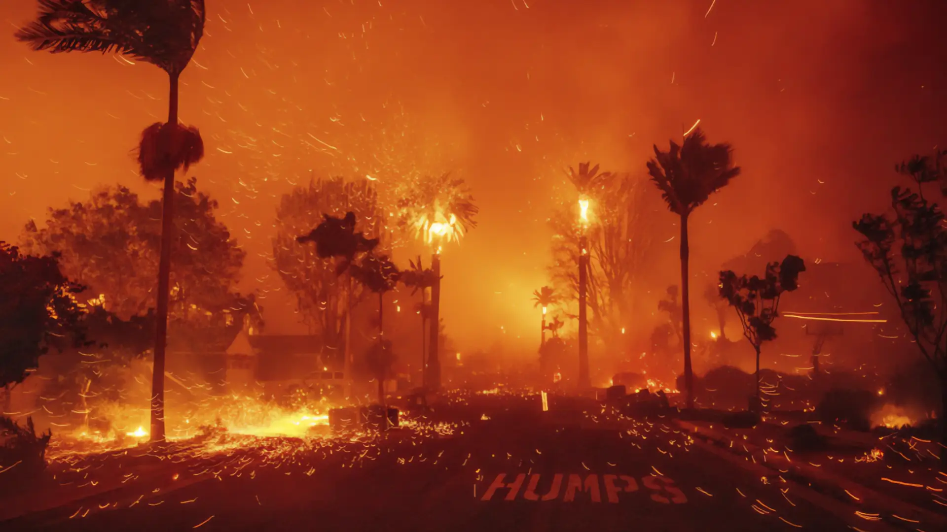 Sequía en Los Ángeles dificulta la lucha contra incendios
