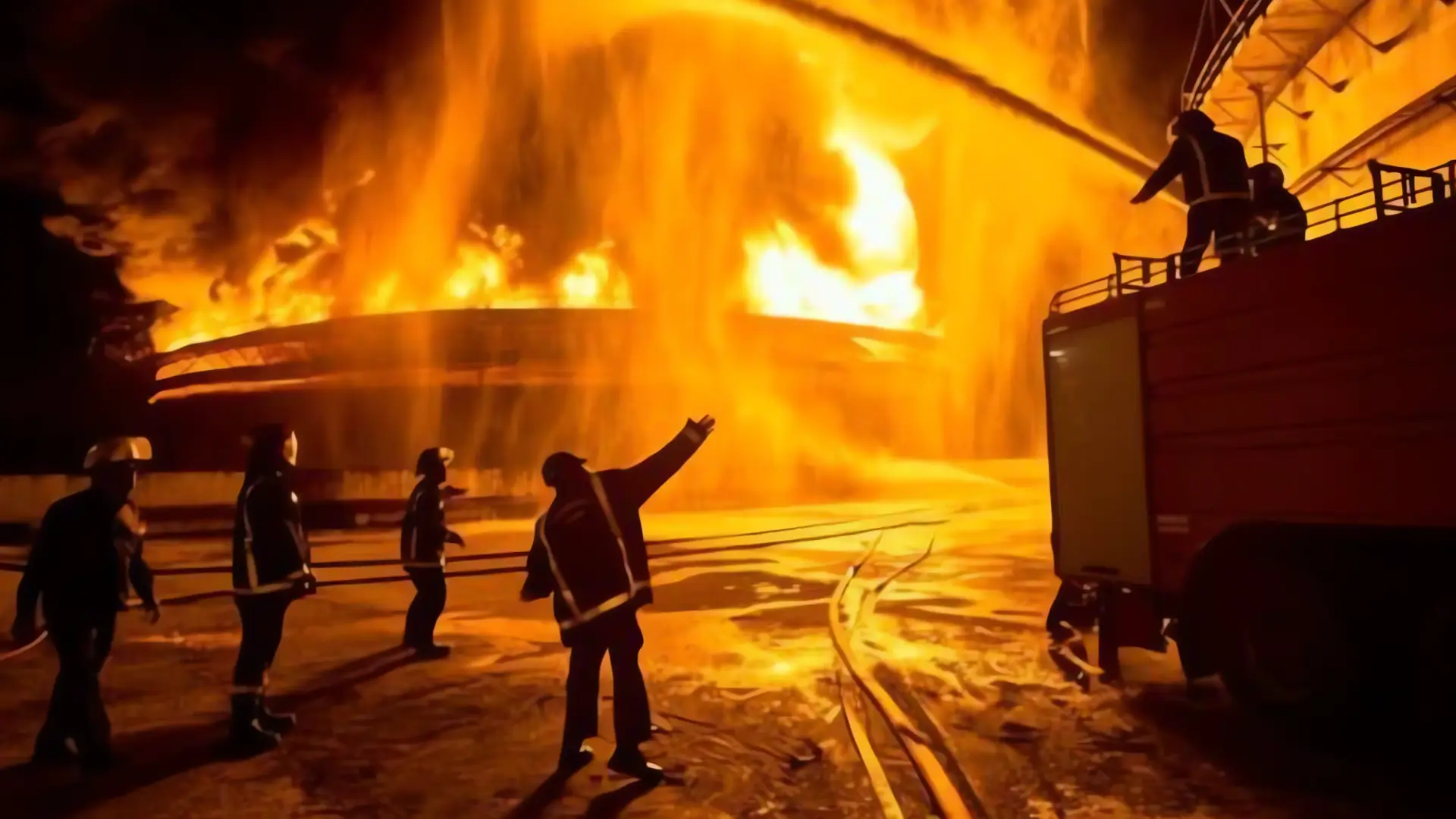 Incendio en subestación eléctrica amenaza 30,000 galones de petróleo
