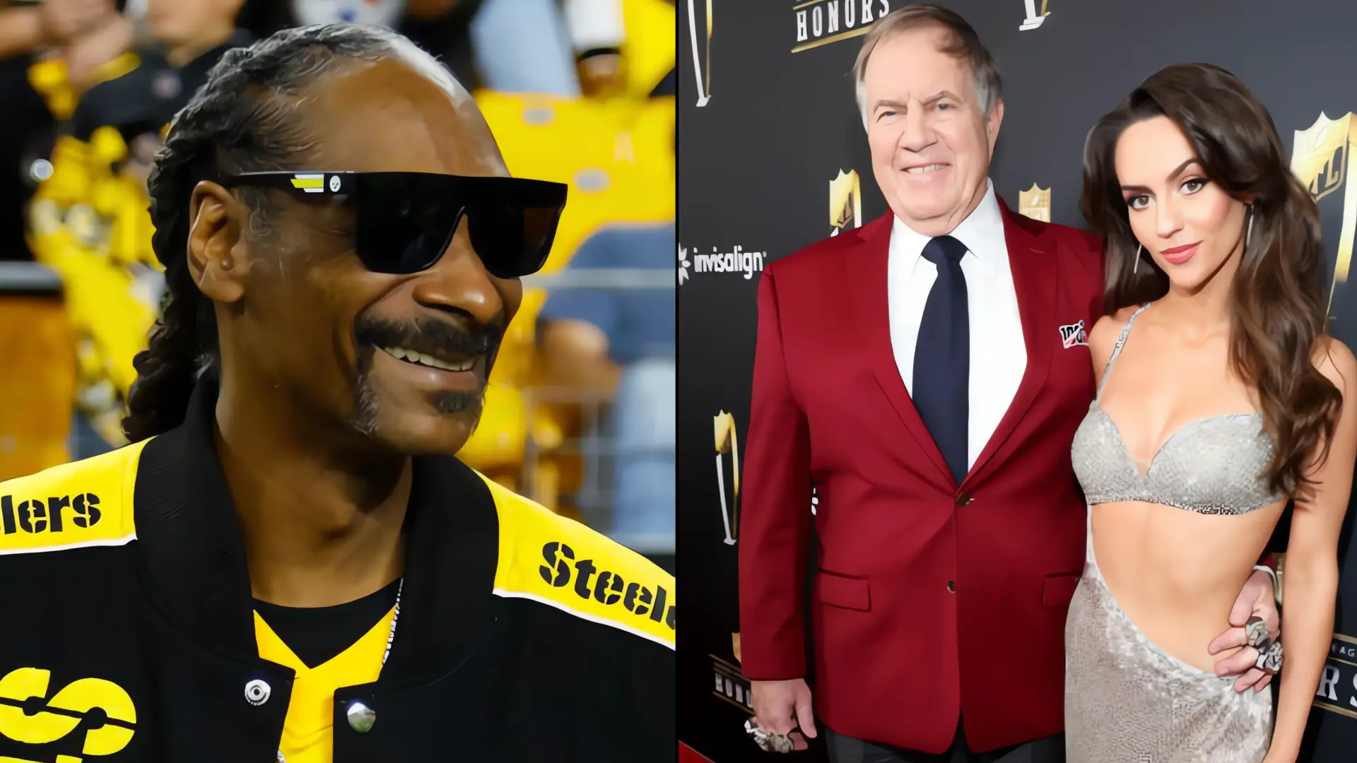Snoop Dogg se burla de la diferencia de edad entre Belichick y su novia en los NFL Honors
