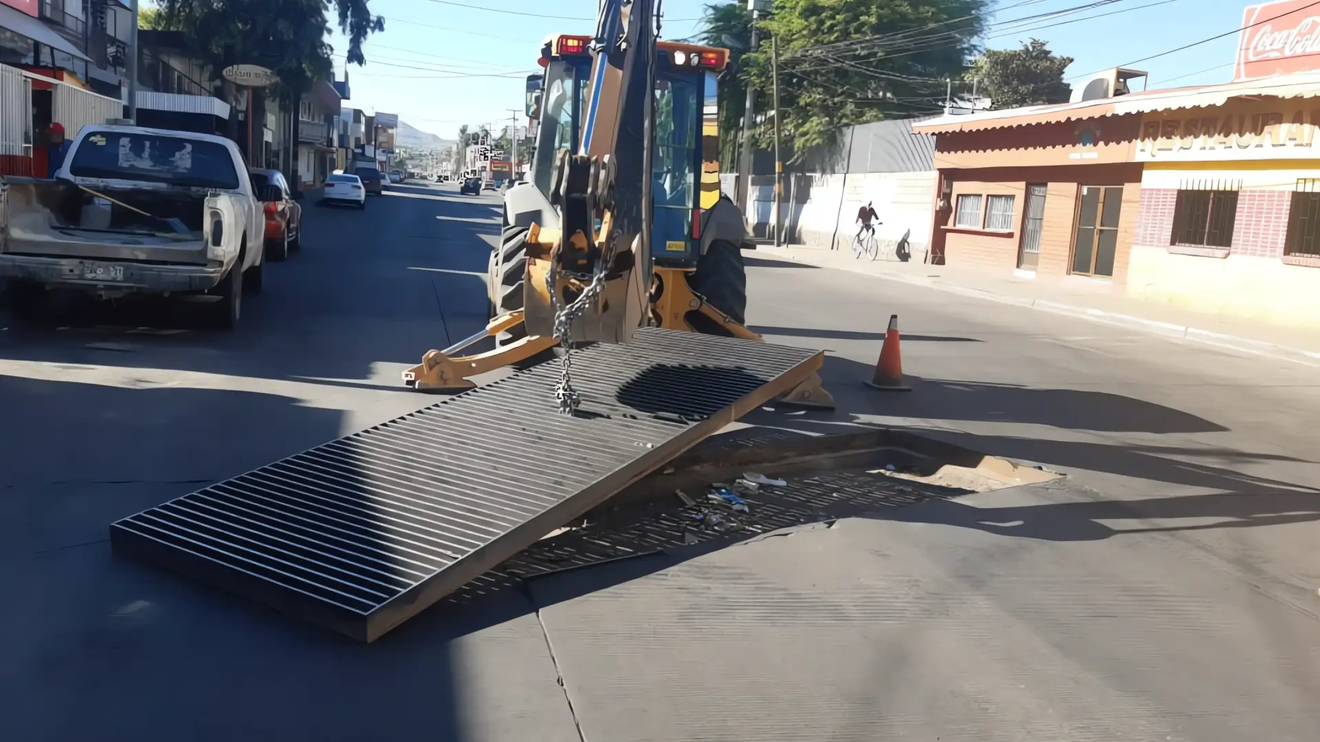 Brigadas de limpieza atienden calles tras las lluvias

