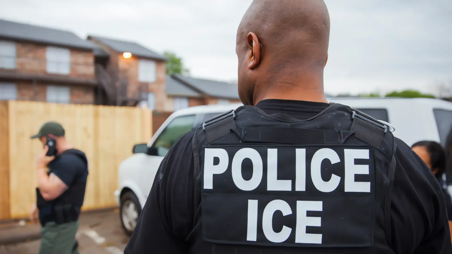 Guardia de seguridad impide redada migratoria en California
