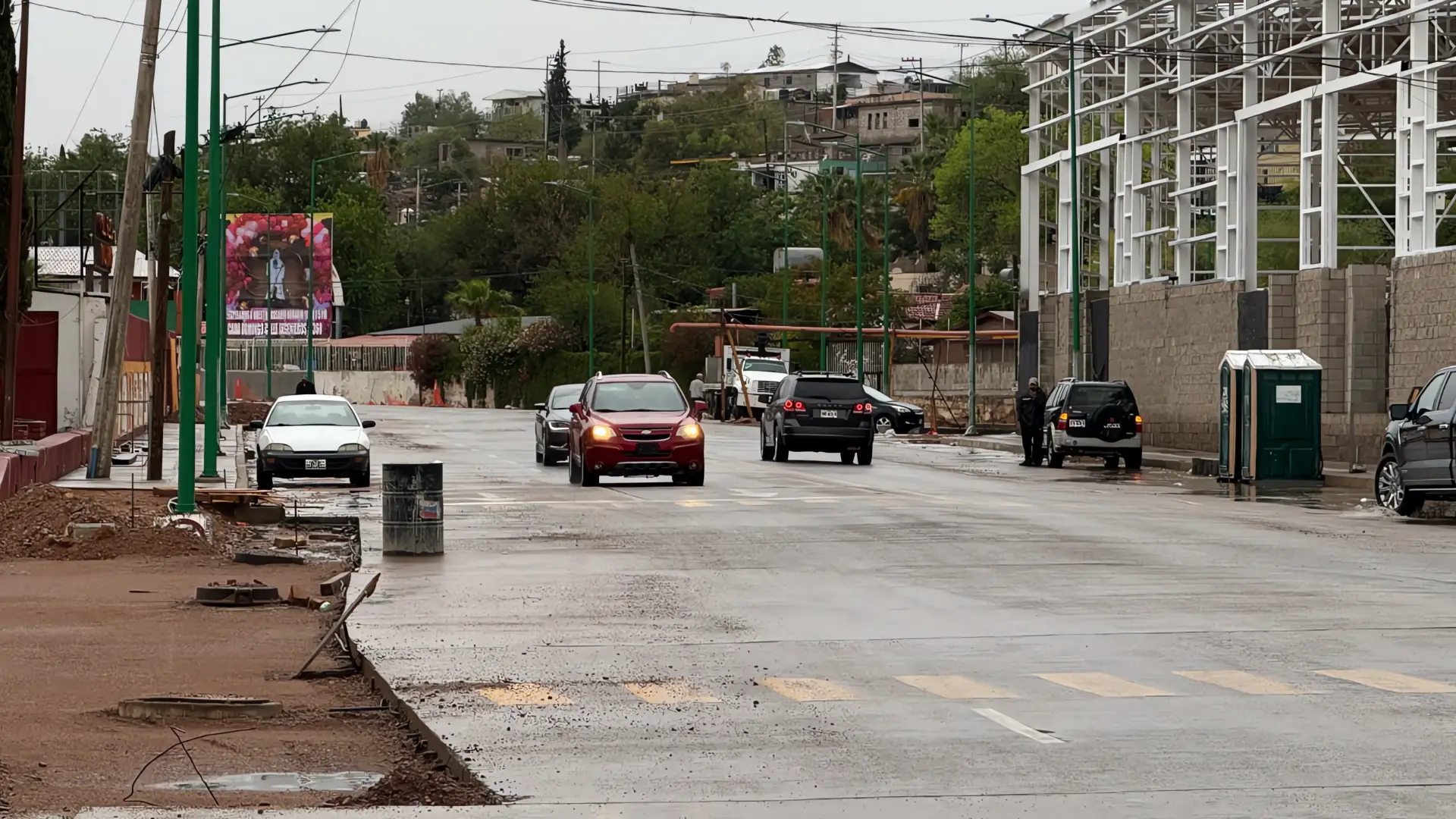 Embovedado supera prueba de la primera lluvia
