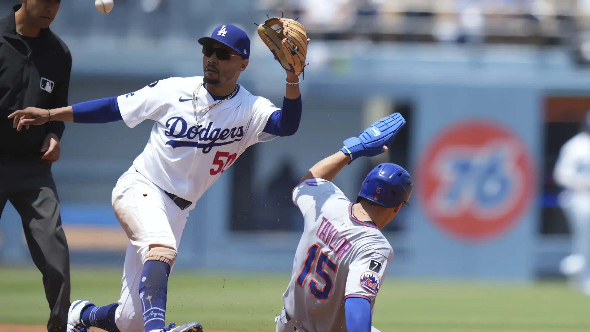 Dodgers superan a Mets en emocionante final
