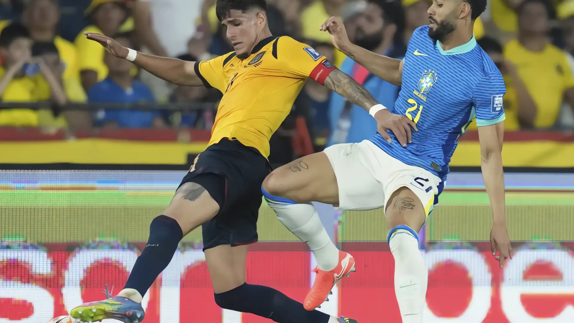 Ecuador y Brasil igualan en el debut de Ancelotti

