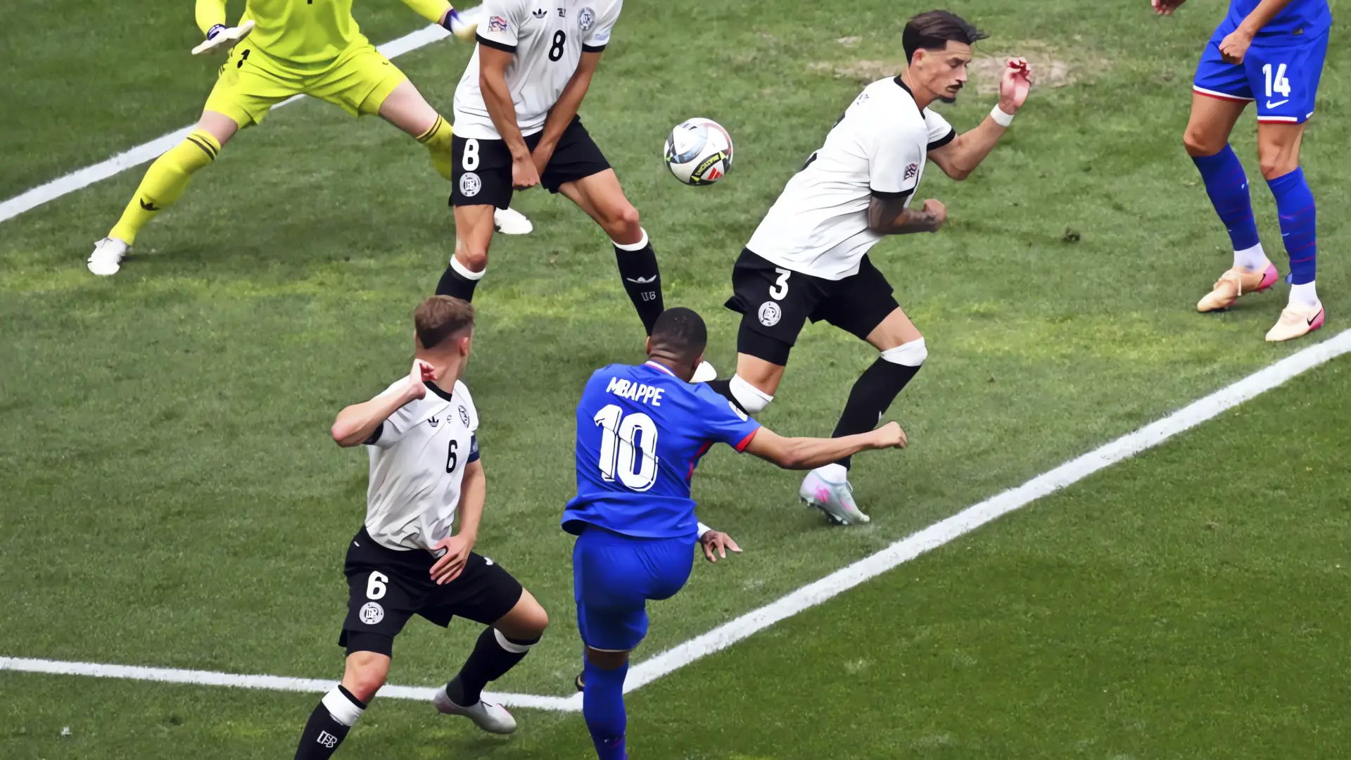 Francia vence a Alemania con Mbappé como figura en la Liga de Naciones
