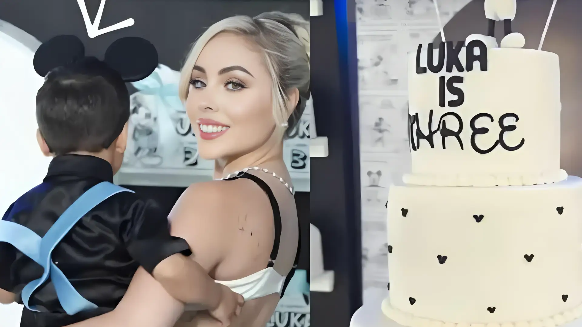 La elegante fiesta vintage de Luka
