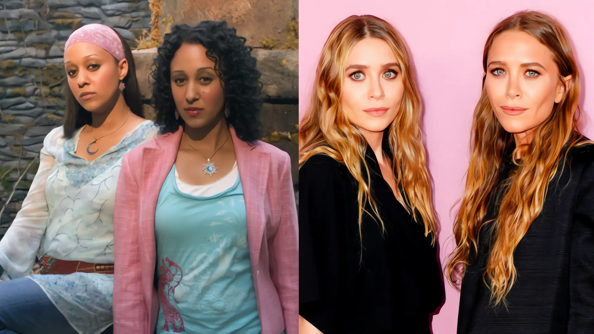 Tia Mowry revela que ella y su hermana cuidaban a las gemelas Olsen en sus inicios
