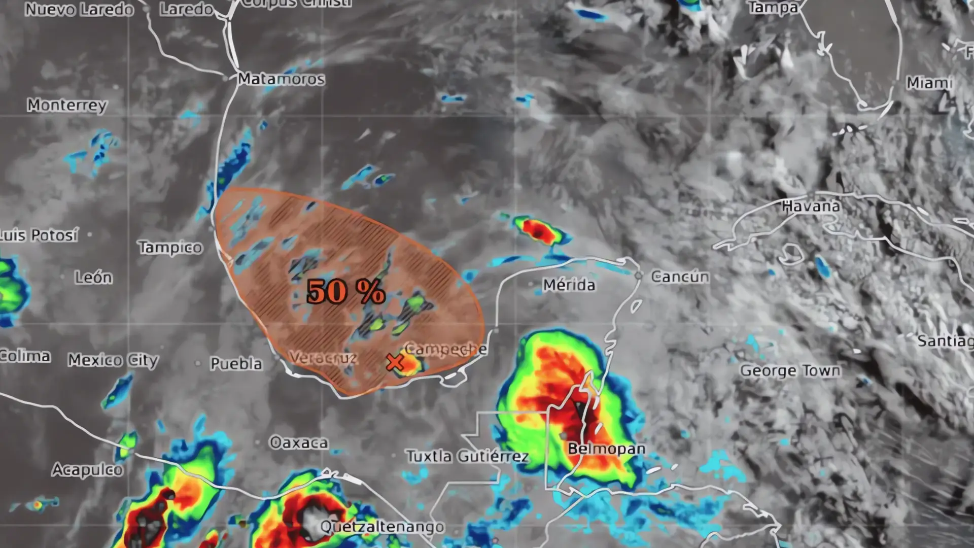 Ciclón Barry amenaza el Golfo de México
