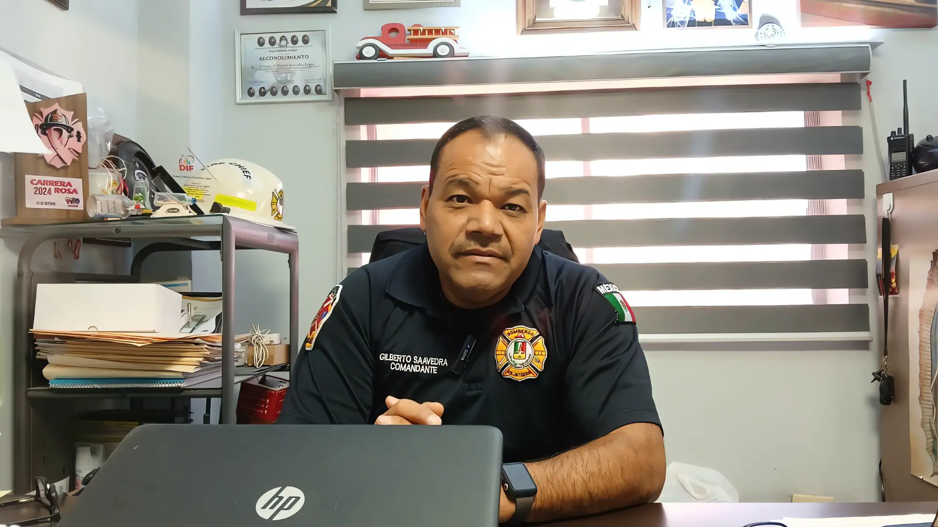 Bomberos de Nogales listos ante posibles emergencias por lluvias esta semana