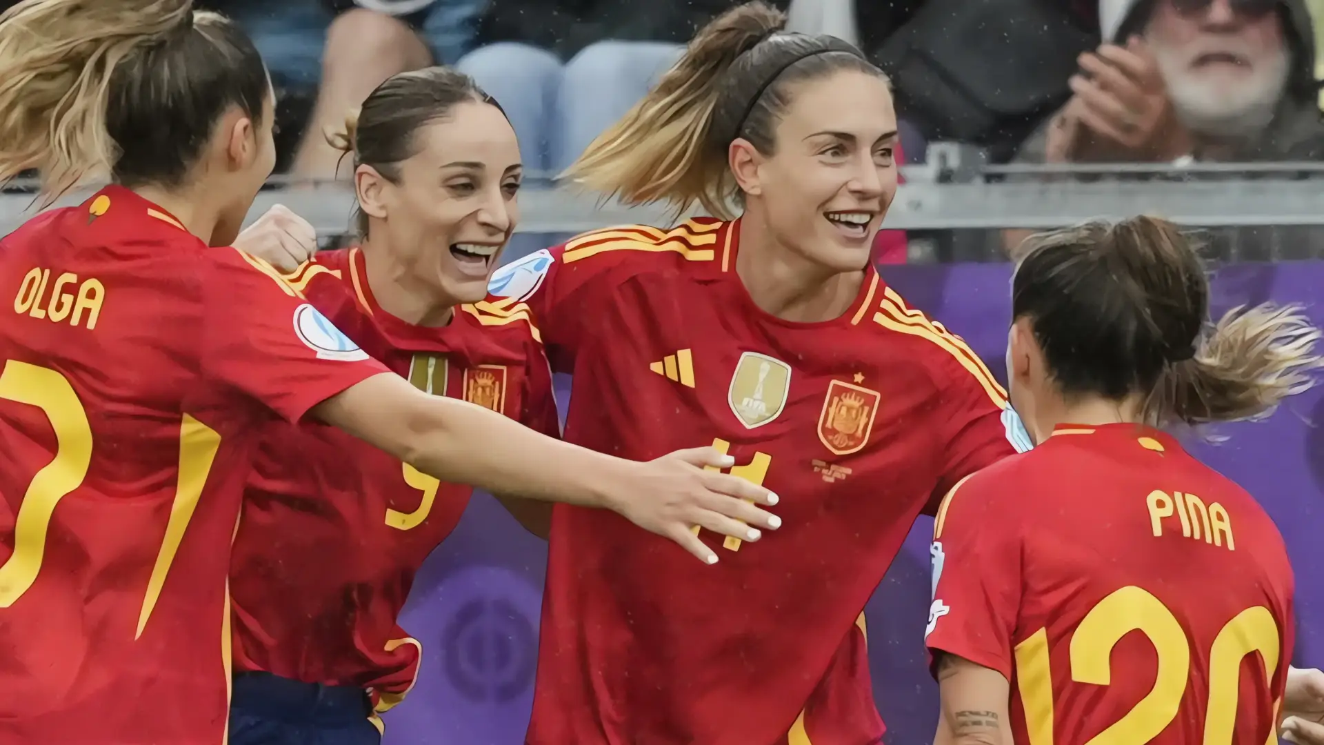 España golea a Bélgica y domina la Eurocopa femenina
