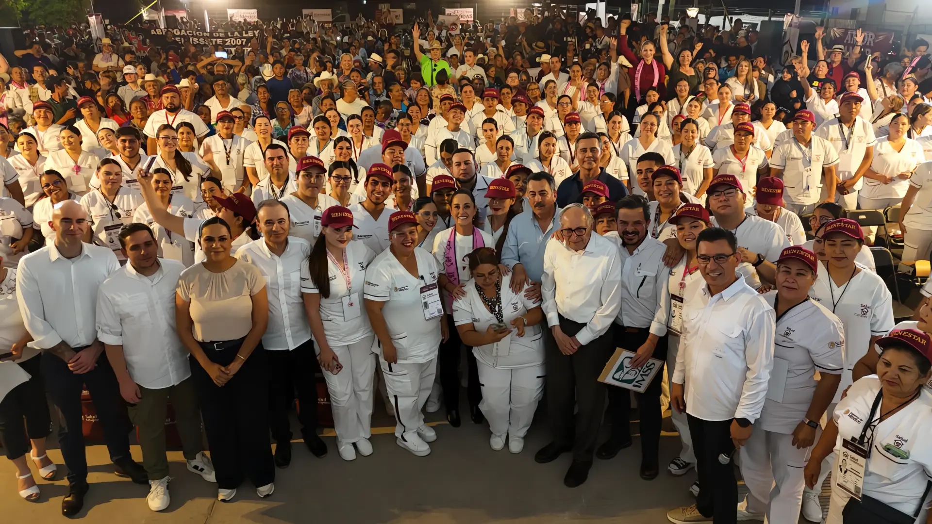 Durazo y Sheinbaum fortalecen el sistema de salud
