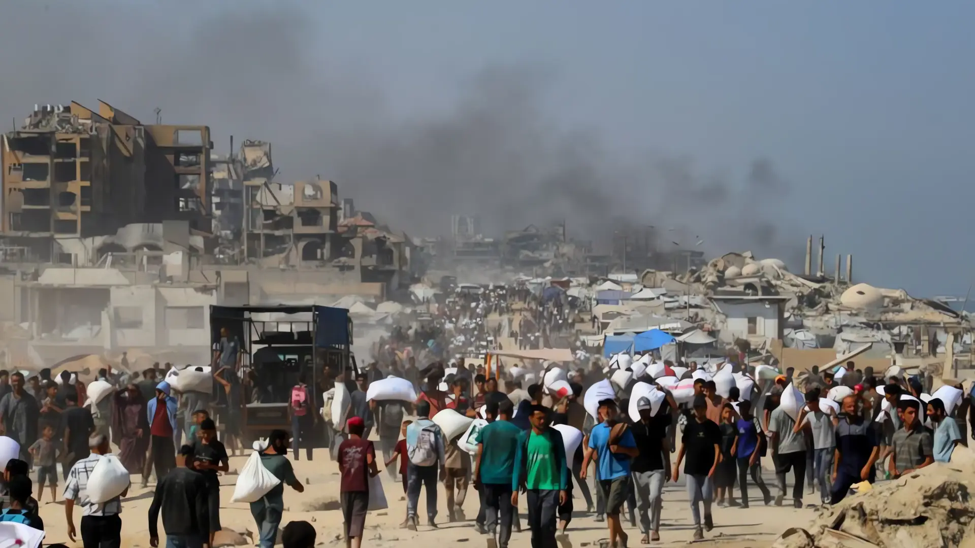 Trump propone plan para Gaza: acceso ilimitado a alimentos
