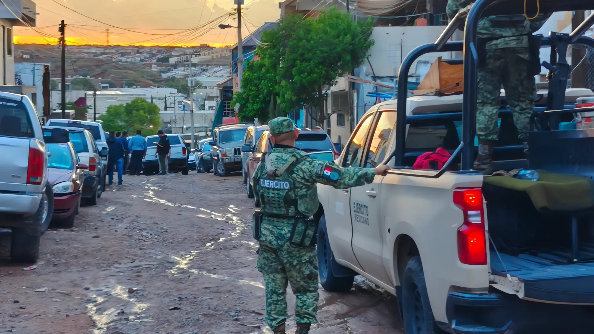 Operativo en "Barrio Chino" deja 5 detenidos, armas y drogas aseguradas