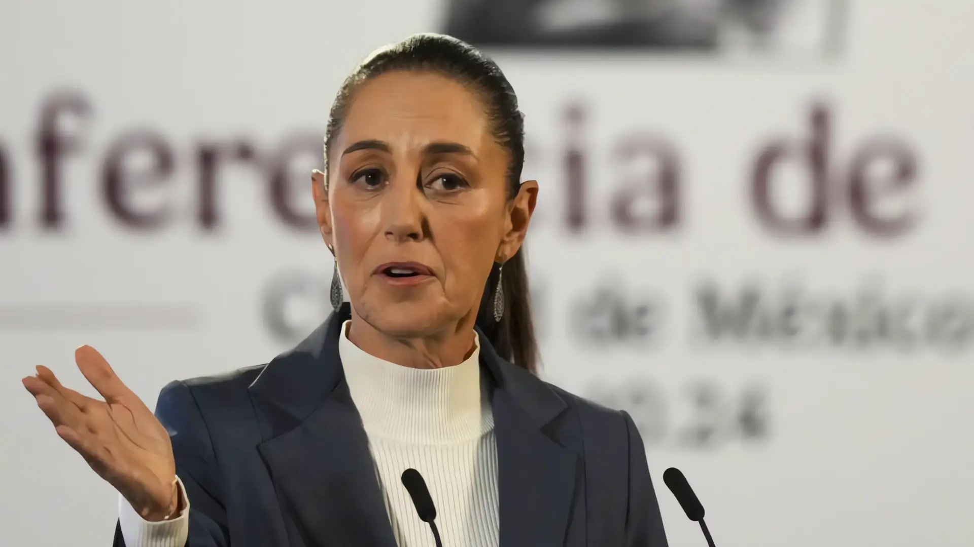 Sheinbaum rechaza acusaciones de Trump sobre el control de cárteles en México
