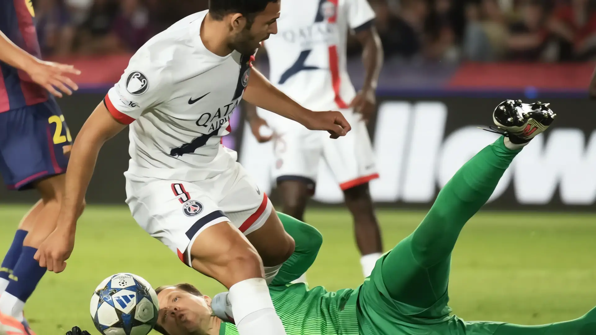 El PSG gana con gol agónico y Gonçalo Ramos se viste de héroe