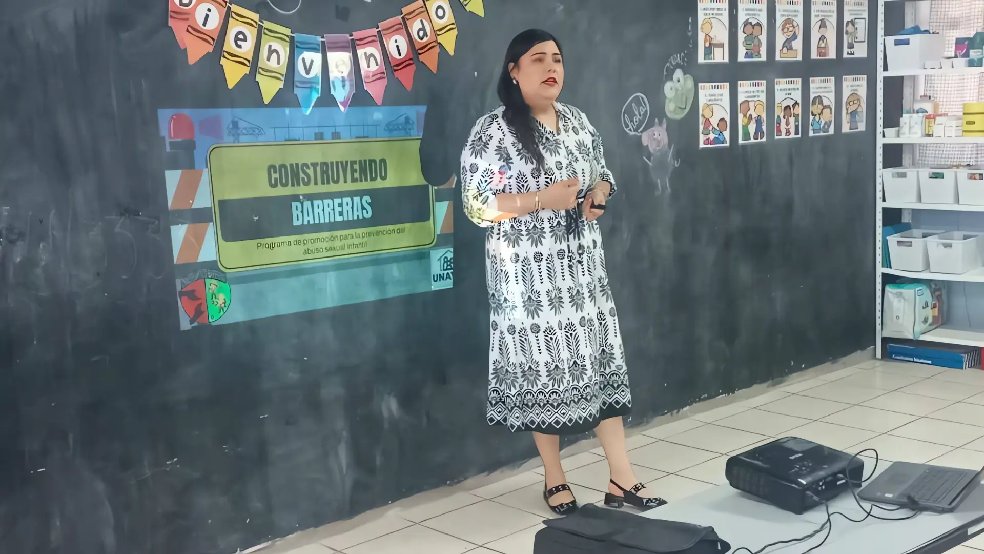 Seguridad pública de nogales refuerza prevención del abuso infantil con programa "construyendo barreras"