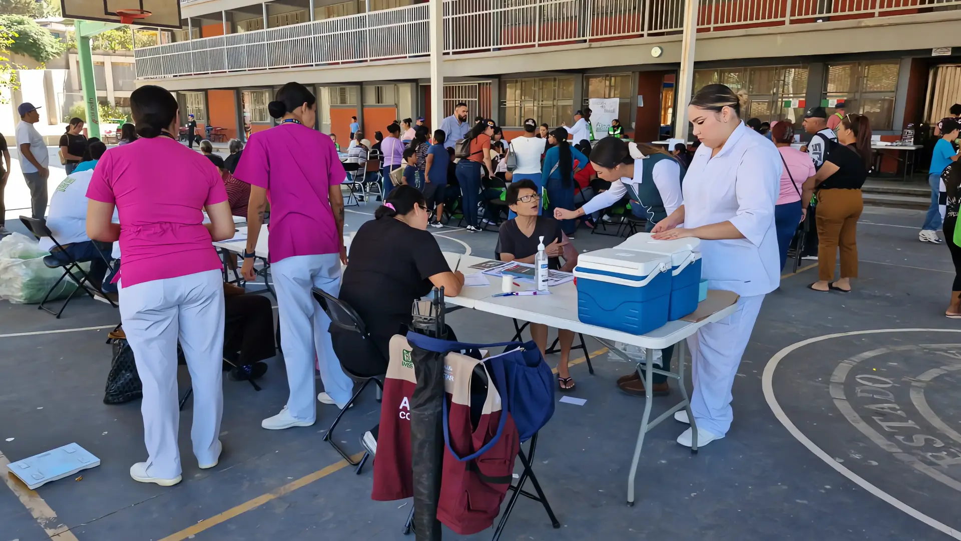 Exitosa jornada de salud en la Colosio: Módulos llenos por demanda ciudadana