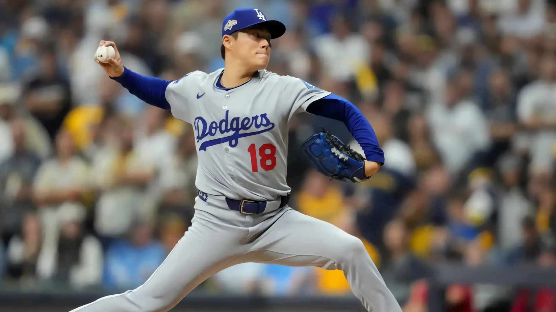 Yoshinobu Yamamoto brilla con juego completo y récord histórico en victoria de Dodgers sobre Brewers