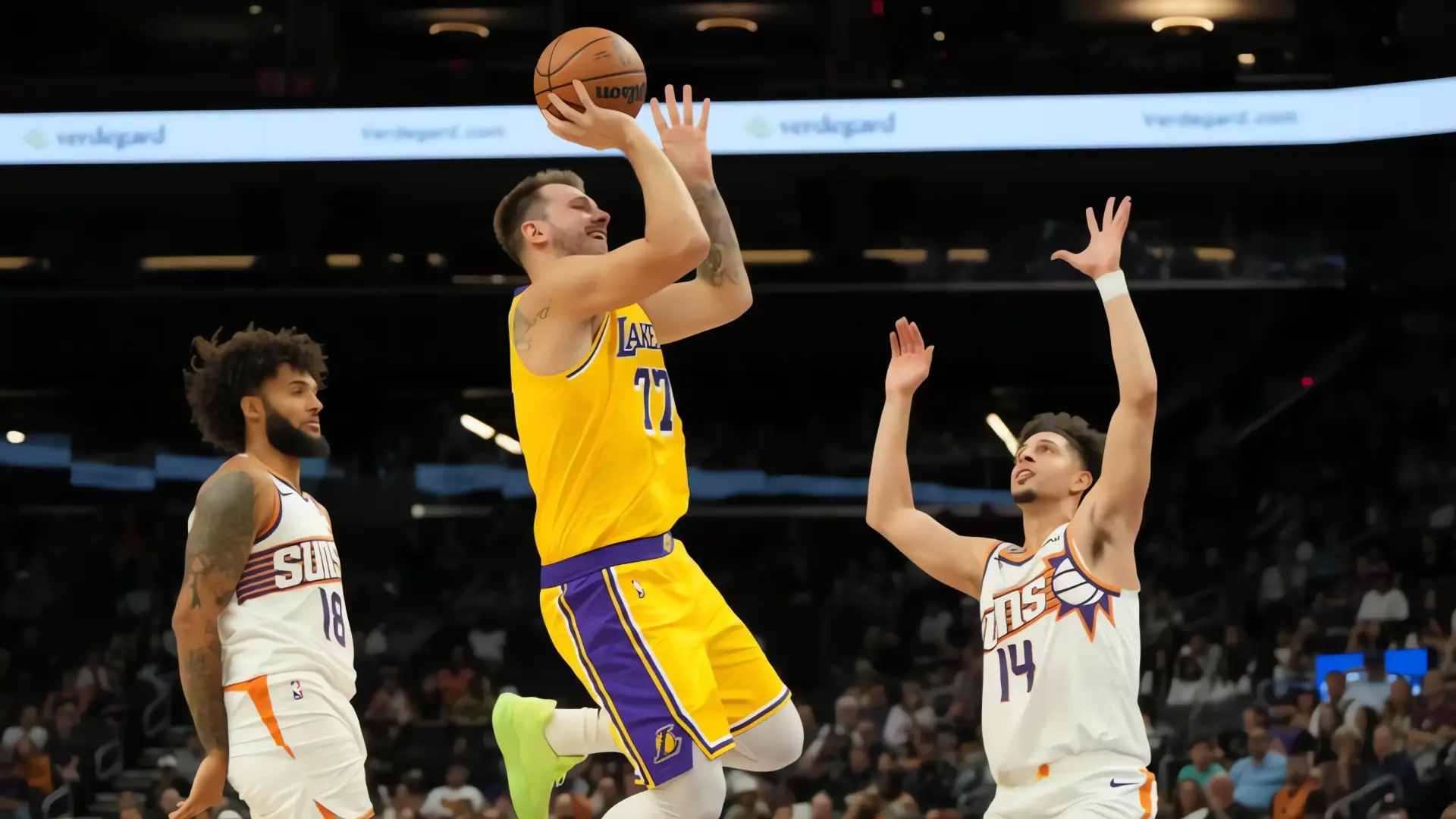 Los Lakers se hunden sin su doble motor: Dončić y LeBron ausentes en la misma temporada