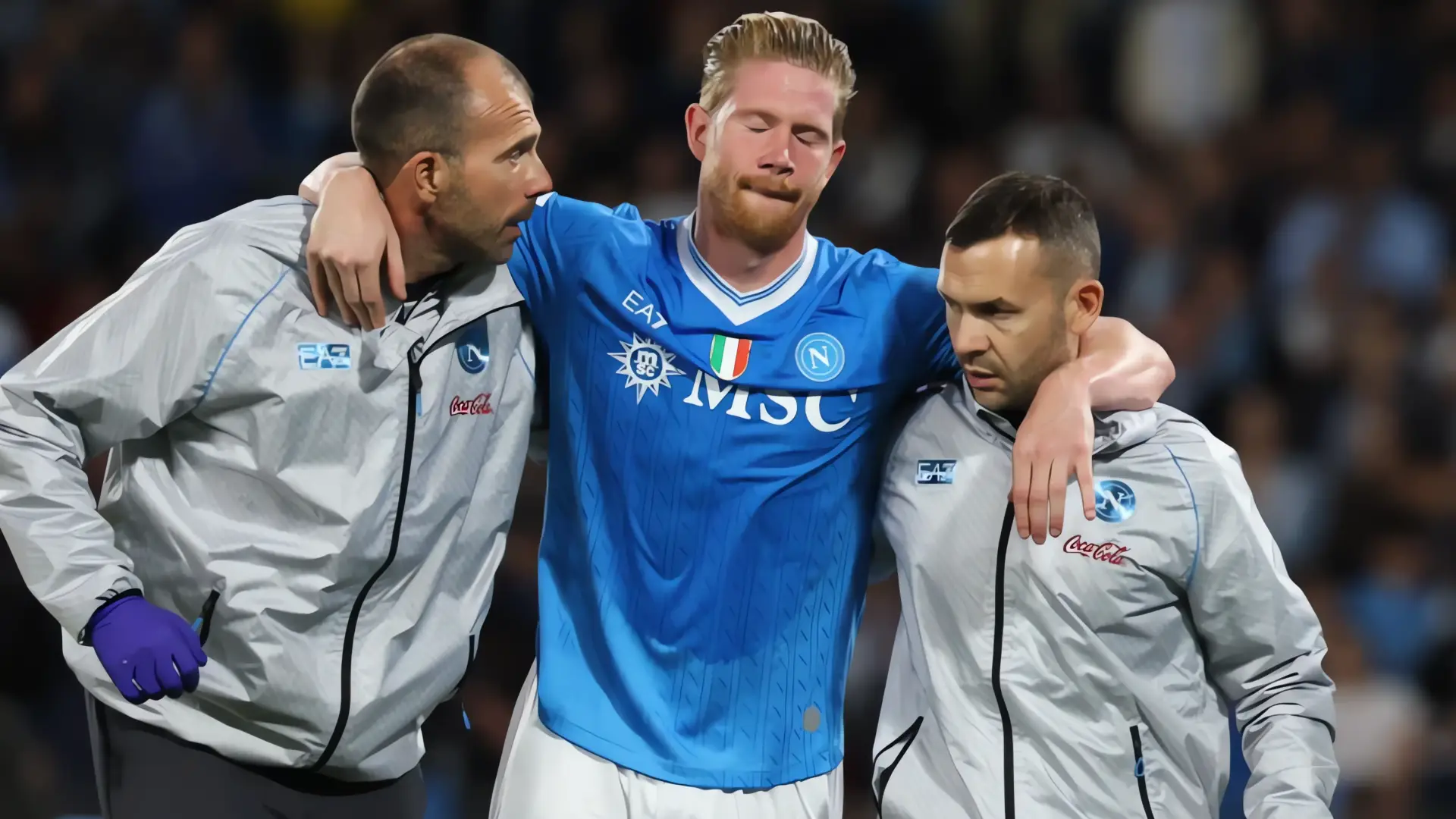 La ausencia de De Bruyne sacude a Napoli y al fútbol europeo