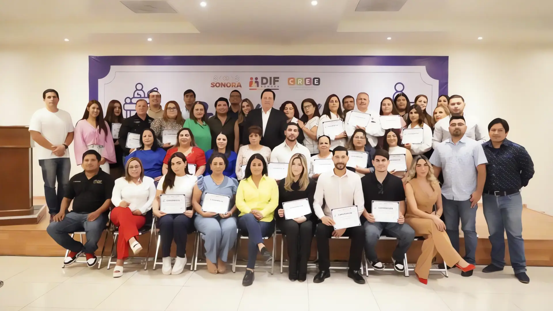 Capacitación y profesionalización en rehabilitación: 35 terapeutas de UBR de Sonora concluyen actualización