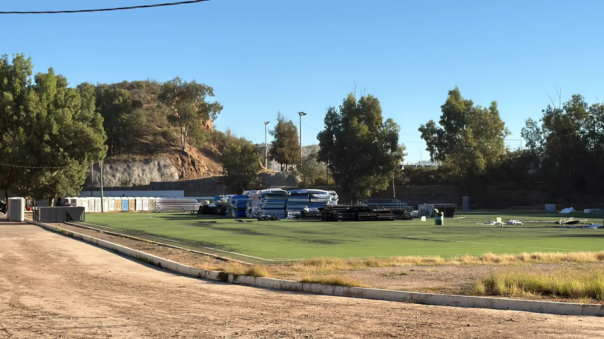 Se acelera el retiro del Mega Albergue de la unidad deportiva Estrellas Nogalenses