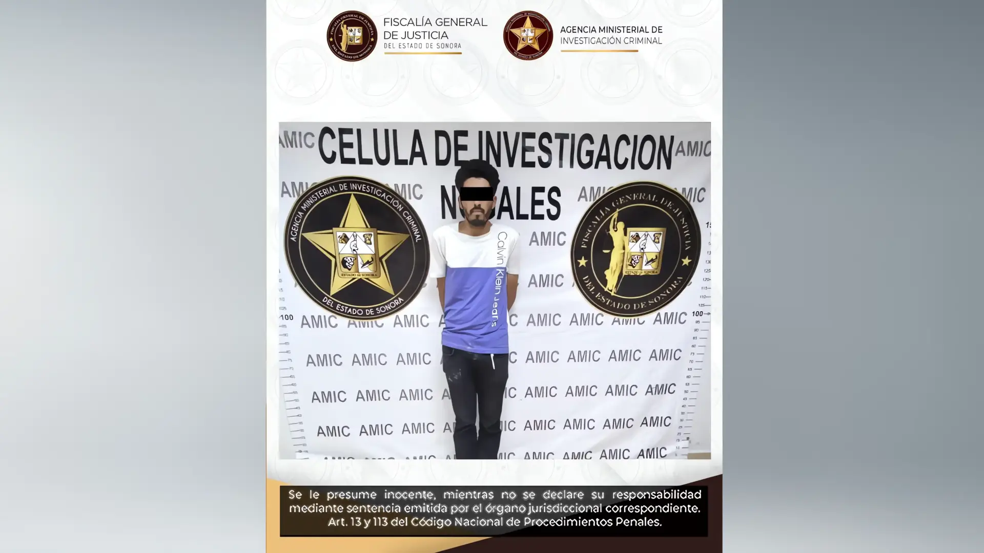 Imputan a sujeto por agresión a tres personas vulnerables en Nogales