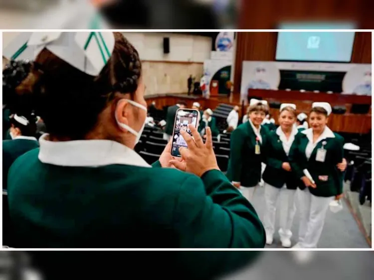 Personal de enfermería es el que mueve al IMSS: Zoé Robledo