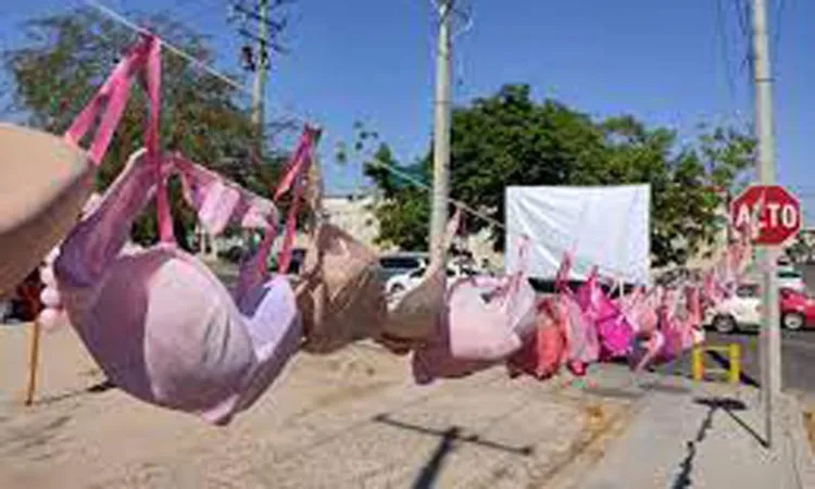 Cucas realizará tendedero de brasieres para concientizar sobre cáncer de mama