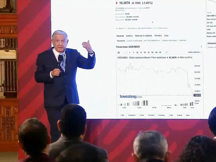 Espero terminar el gobierno sin devaluación: AMLO