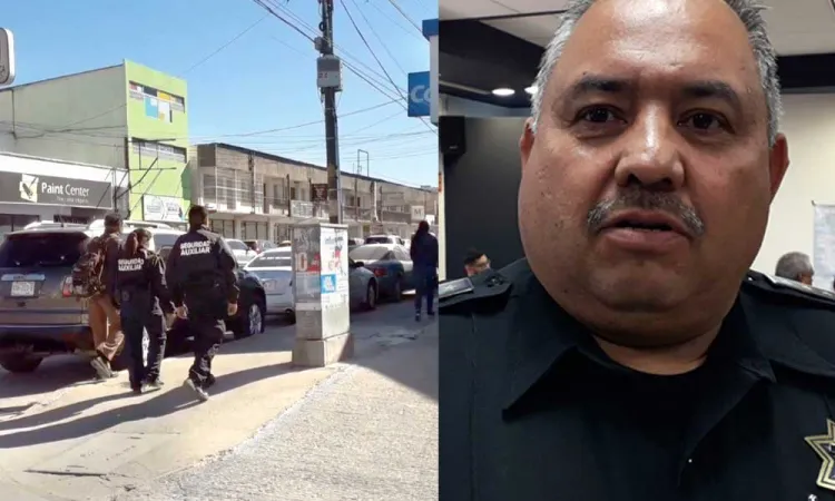 Apoya Policía Auxiliar a Seguridad Pública